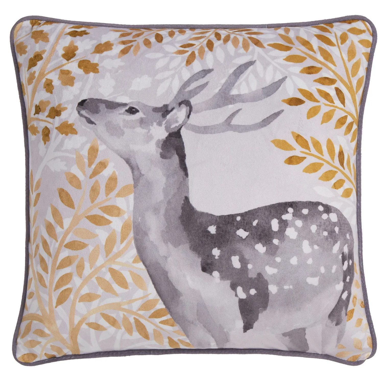 Dreams & Drapes Декоративные подушки Forest Animals, Декоративные подушки aus samtig weichem Stoff Подушкиbezug ohne Füllung 43x43 cm
