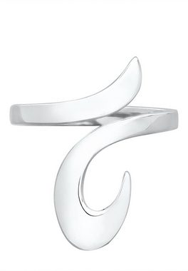 Elli Fingerring Wickelring Verstellbar Ornament 925 Silber