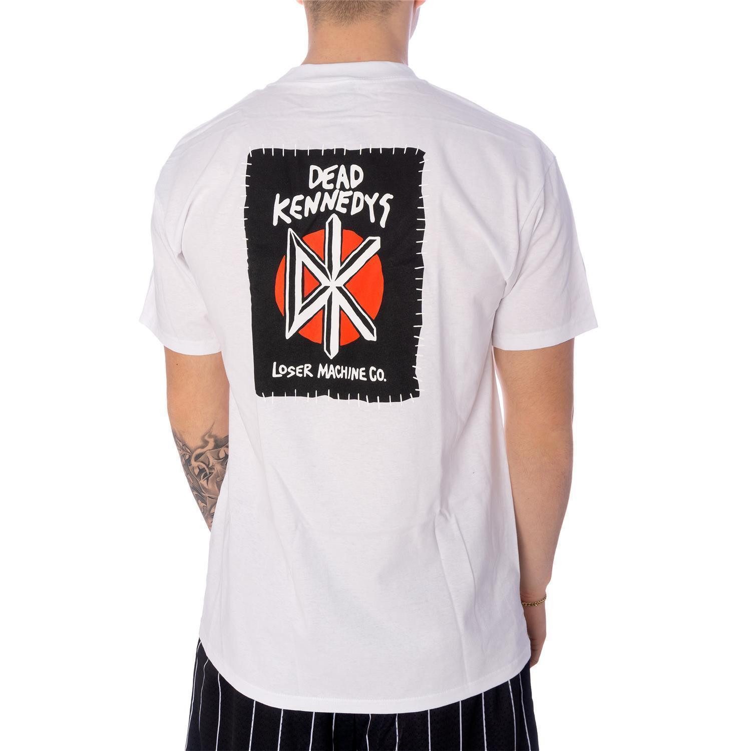 Loser Machine T-Shirt T-Shirt Loser Machine DK Punk Patch (1-tlg) Großer Motiv-Print auf der Rückseite