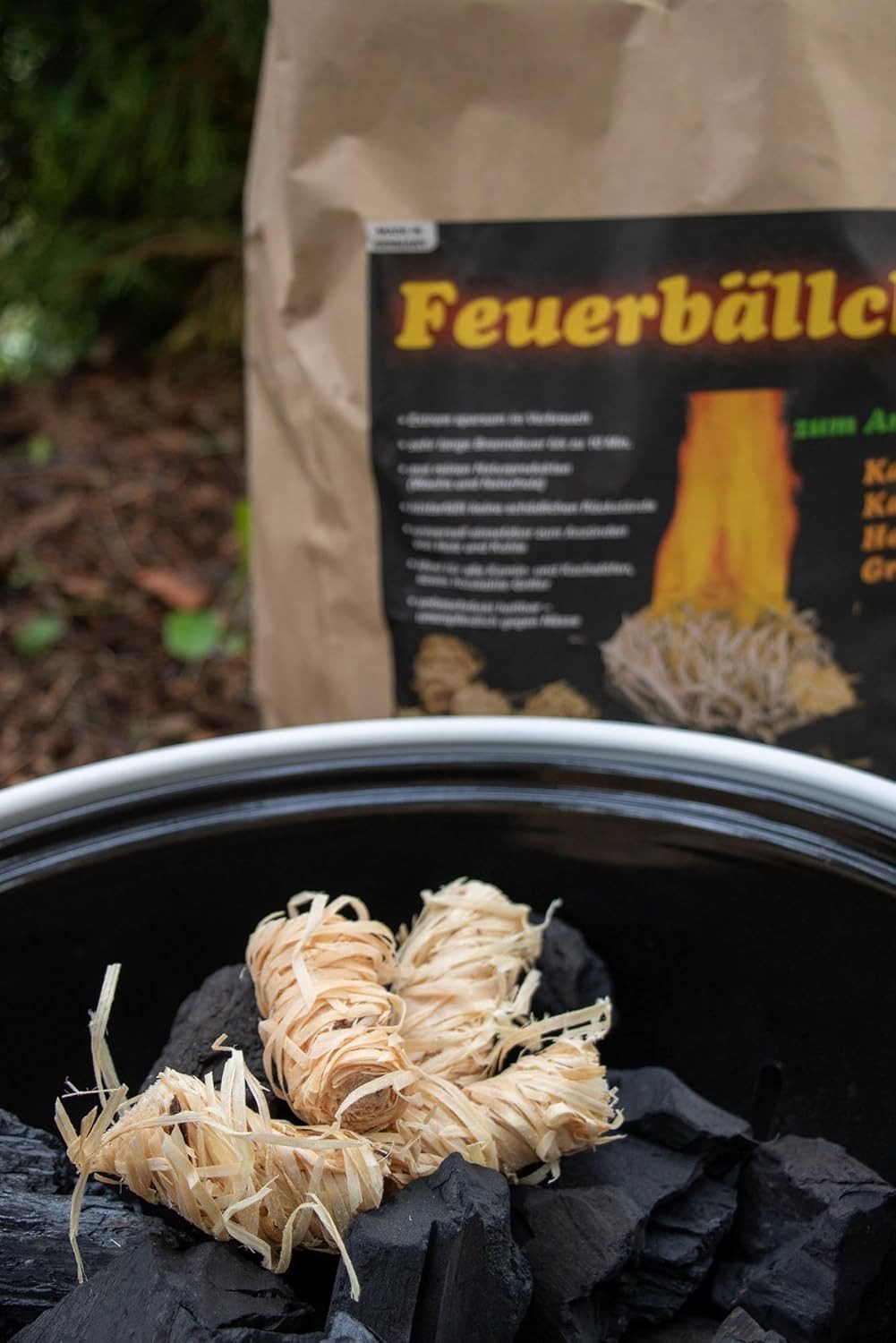 Raiffeisen Waren Grillanzünder Feuerbällchen - das Original - zum Anzünden, (1-St)