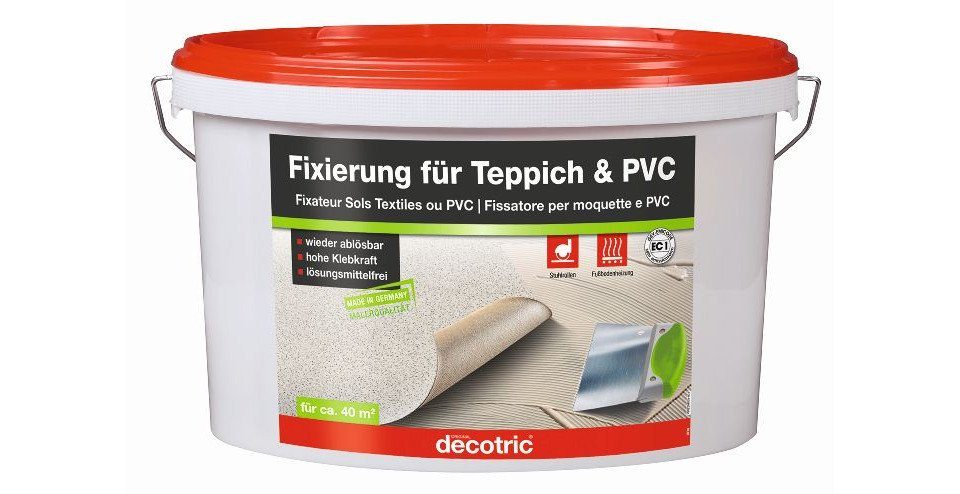 decotric® PVC-Kleber Decotric Fixierung für Teppich und PVC 10 kg