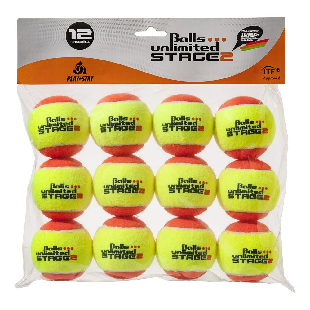 Tennisball Stage 2 Orange - Beutel - Play And Stay Ball