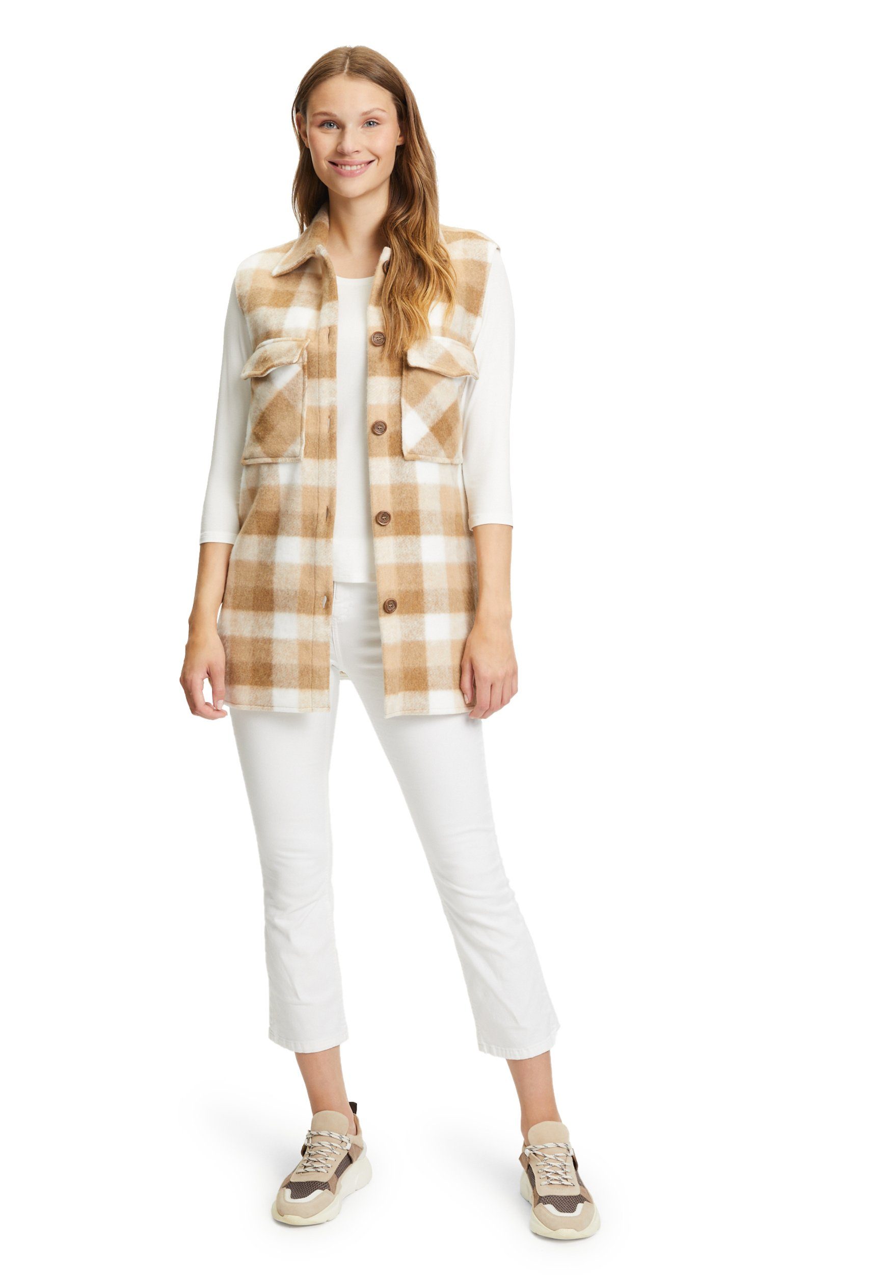 Cartoon Steppjacke Overshirt