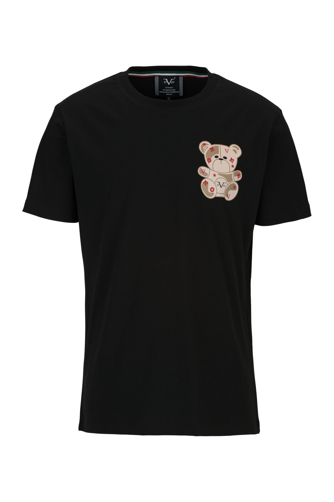 19V69 Italia by Versace T-Shirt Teddy Print