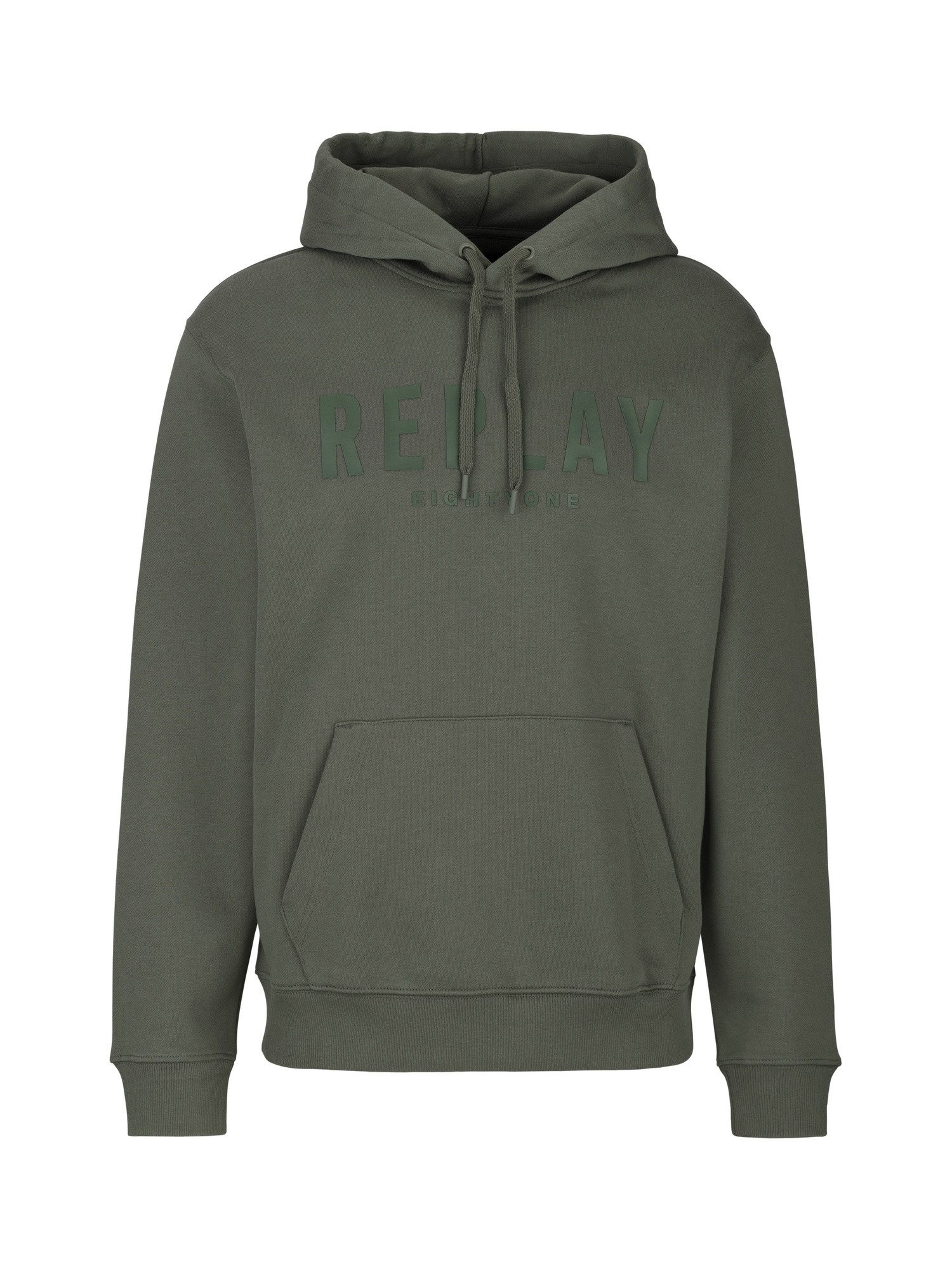 Replay Sweatshirt Brushed Cotton French Terry Fleece günstig online kaufen