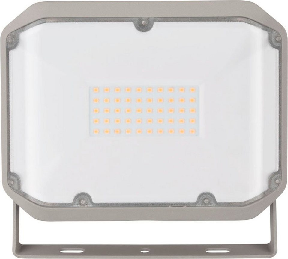 Brennenstuhl LED Außen-Wandleuchte AL 3050, LED fest integriert, Warmweiß,  LED Fluter zur Wandmontage mit warmweißem Licht