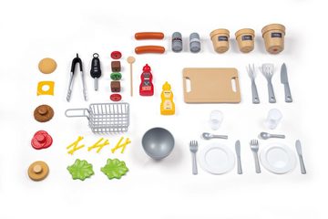 Smoby Spielküche Outdoor Gartenküche Kunststoff, mit Grill, Spülbecken und Wasserpumpfunktion; Made in Europe