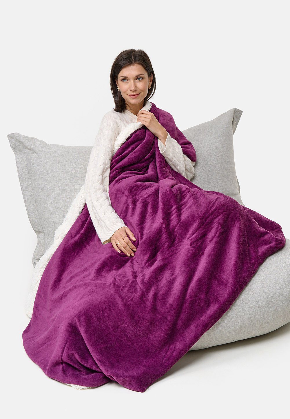 Wohndecke SHERPA, made2trade, aus Coral-Fleece günstig online kaufen