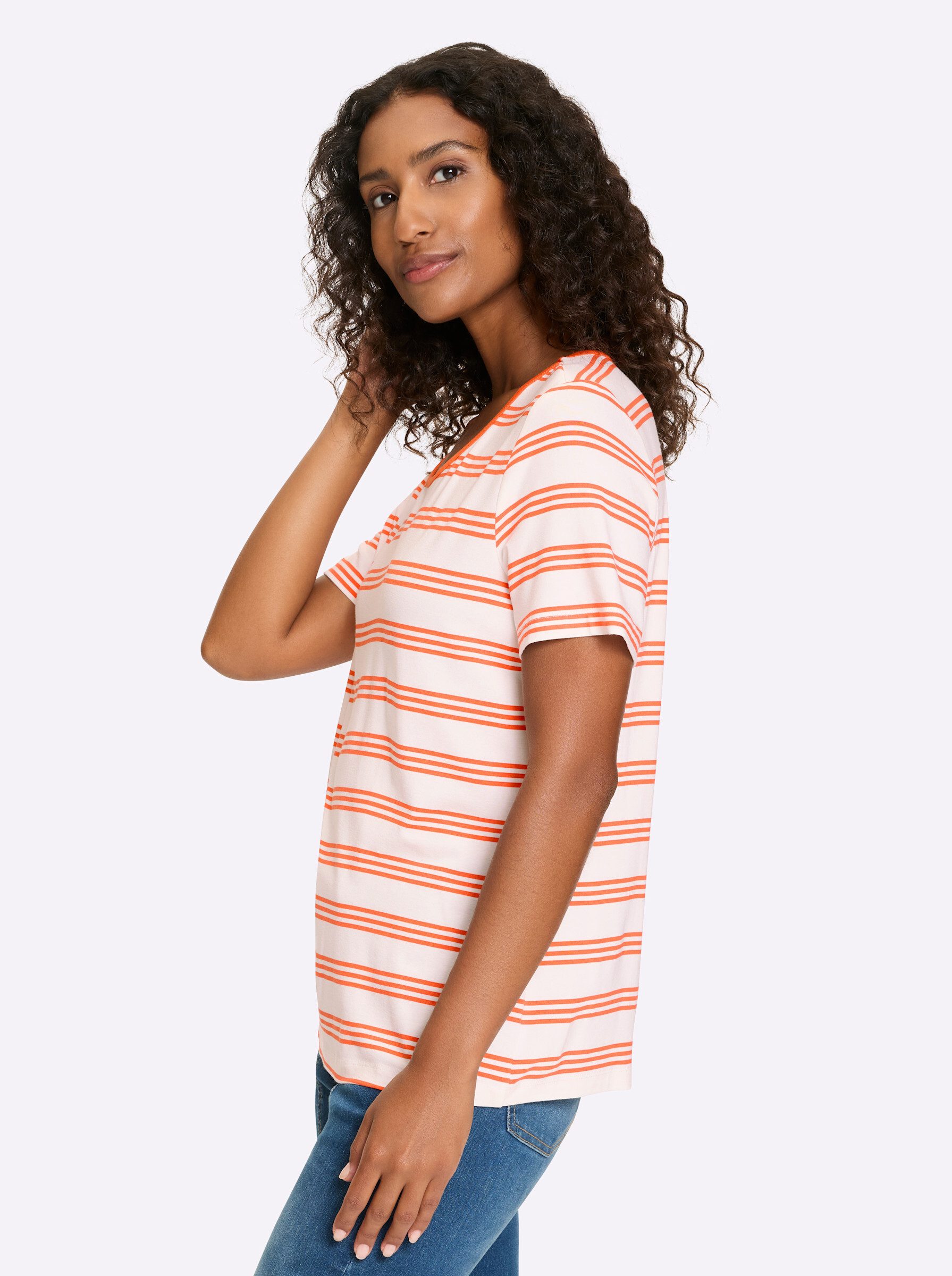 heine T-Shirt Shirt Kurzarm