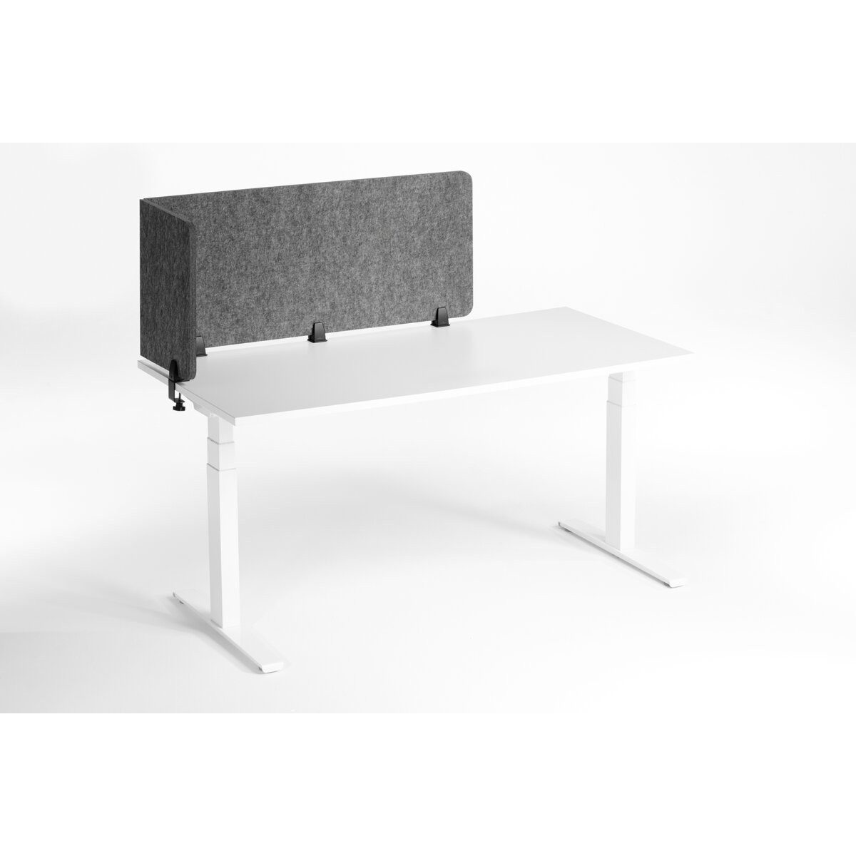 DURABLE Standtafel Tischtrennwand EFFECT 120cm anthrazit