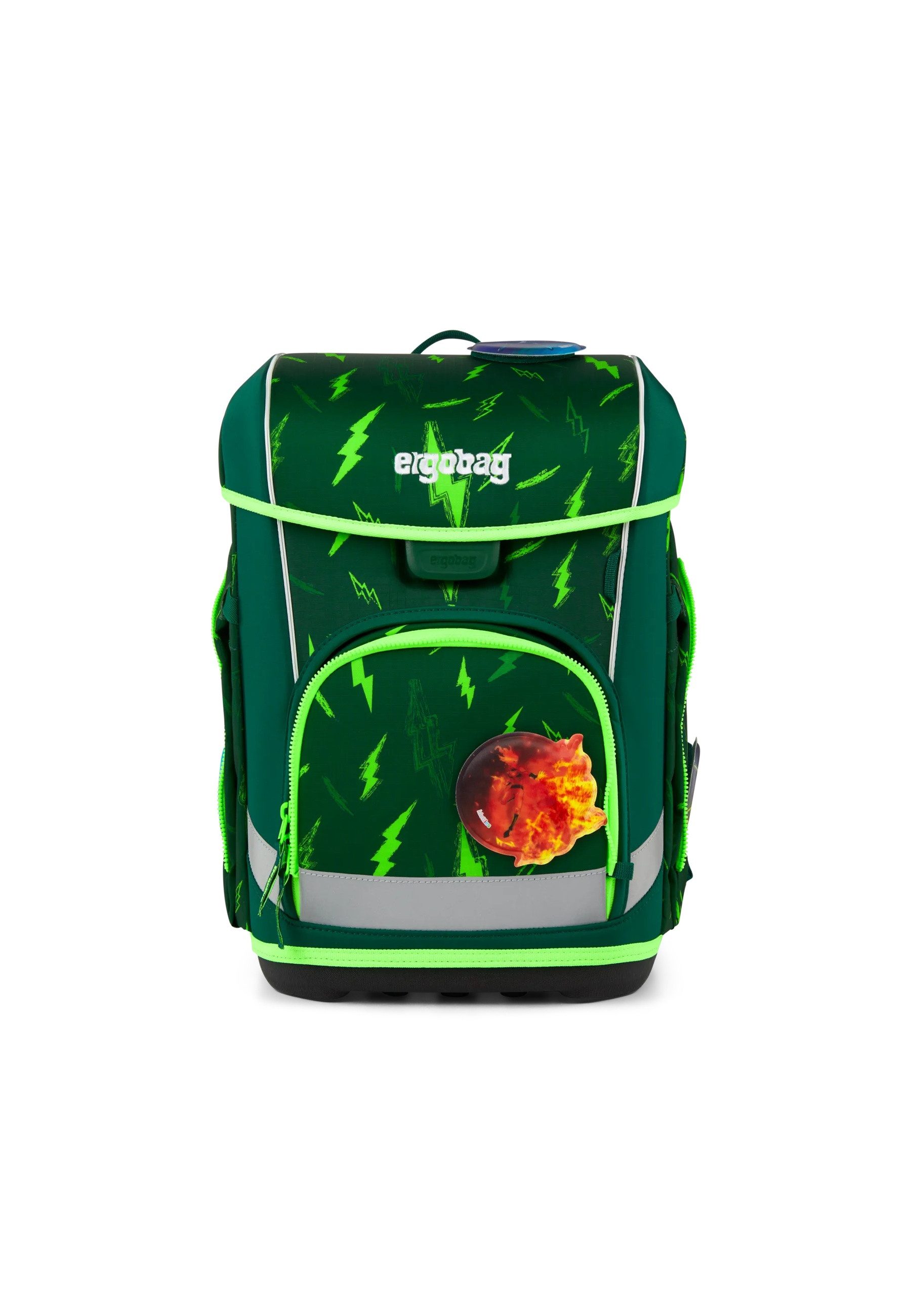 ergobag Schulranzen cubo light Set (6-tlg., 5-teiliges Set), wiegt nur 780g