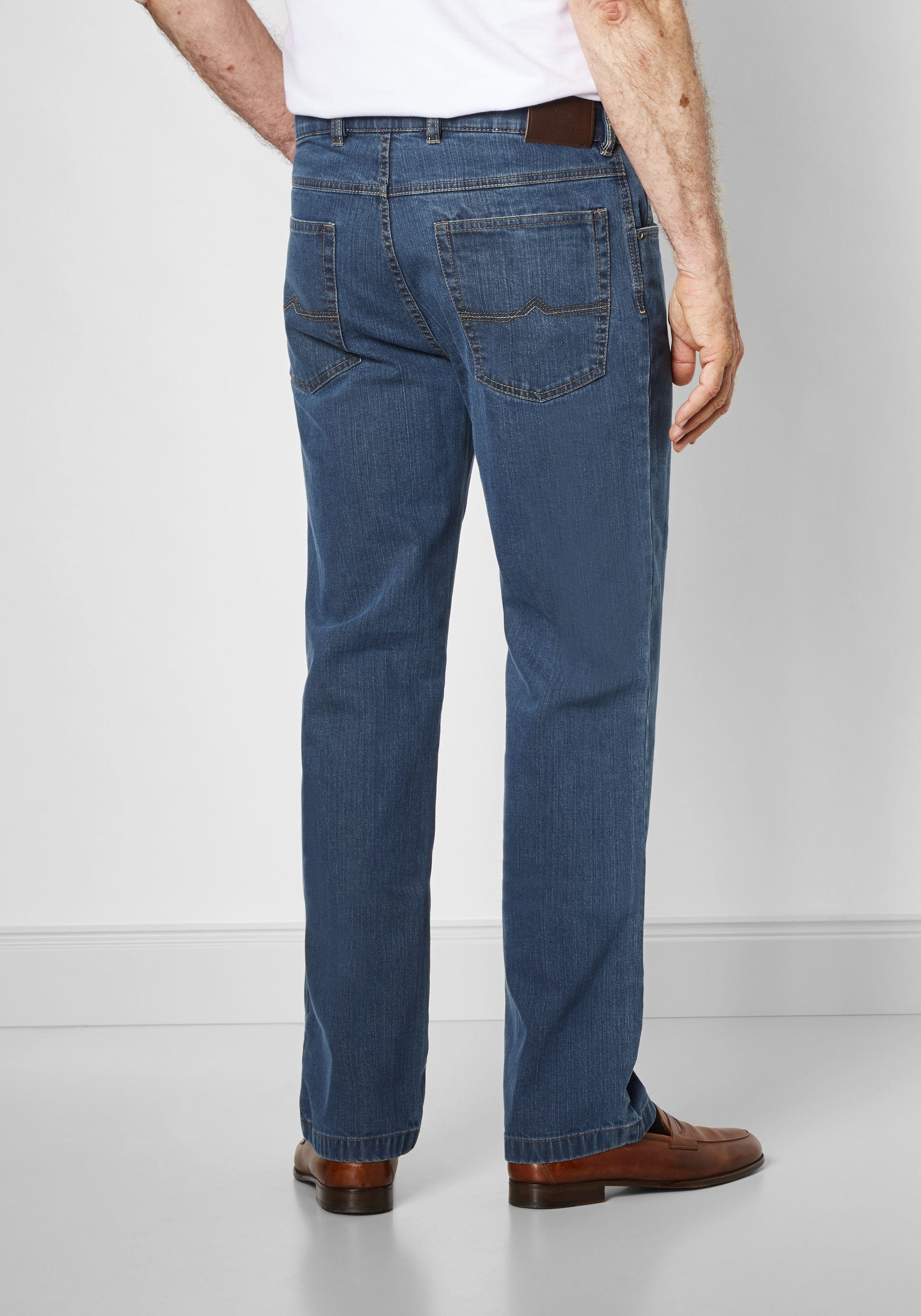 Herren Jeans Suprax 5-Pocket-Jeans 5-Pocket Hose Jeans