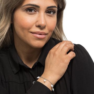 Heideman Armband Jane silberfarben poliert (Armband, inkl. Geschenkverpackung), Armkette für Frauen mit Perle