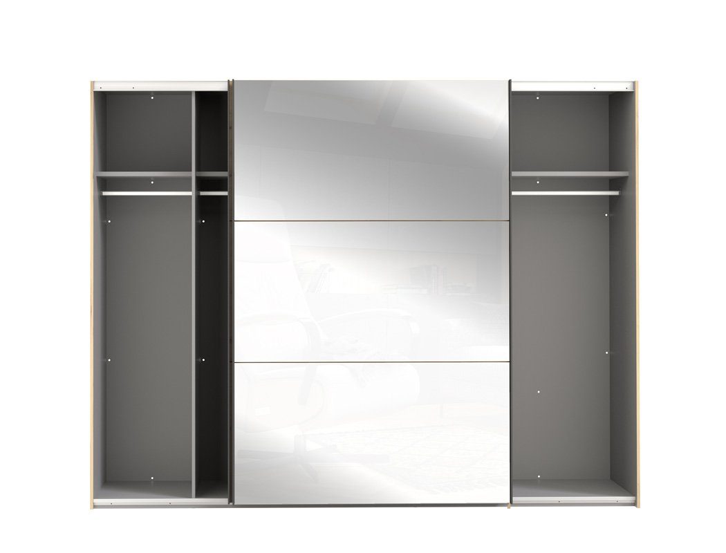 Artisan Spiegel 270x210x63 / Schwebetürenschrank Eiche 54 expendio Schwarz Thore Eiche Kleiderschrank