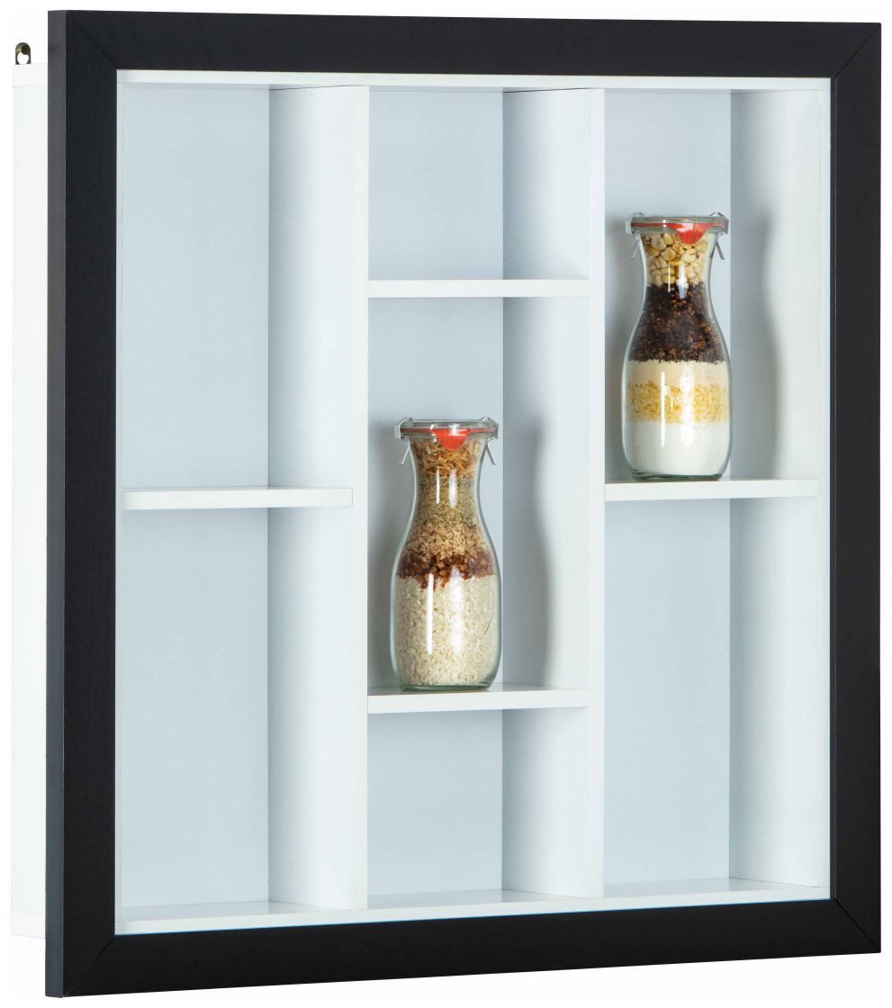 FURNARO Hängevitrine Sammlervitrine, Setzkasten 66,5 x 13,7 x 66,5 cm