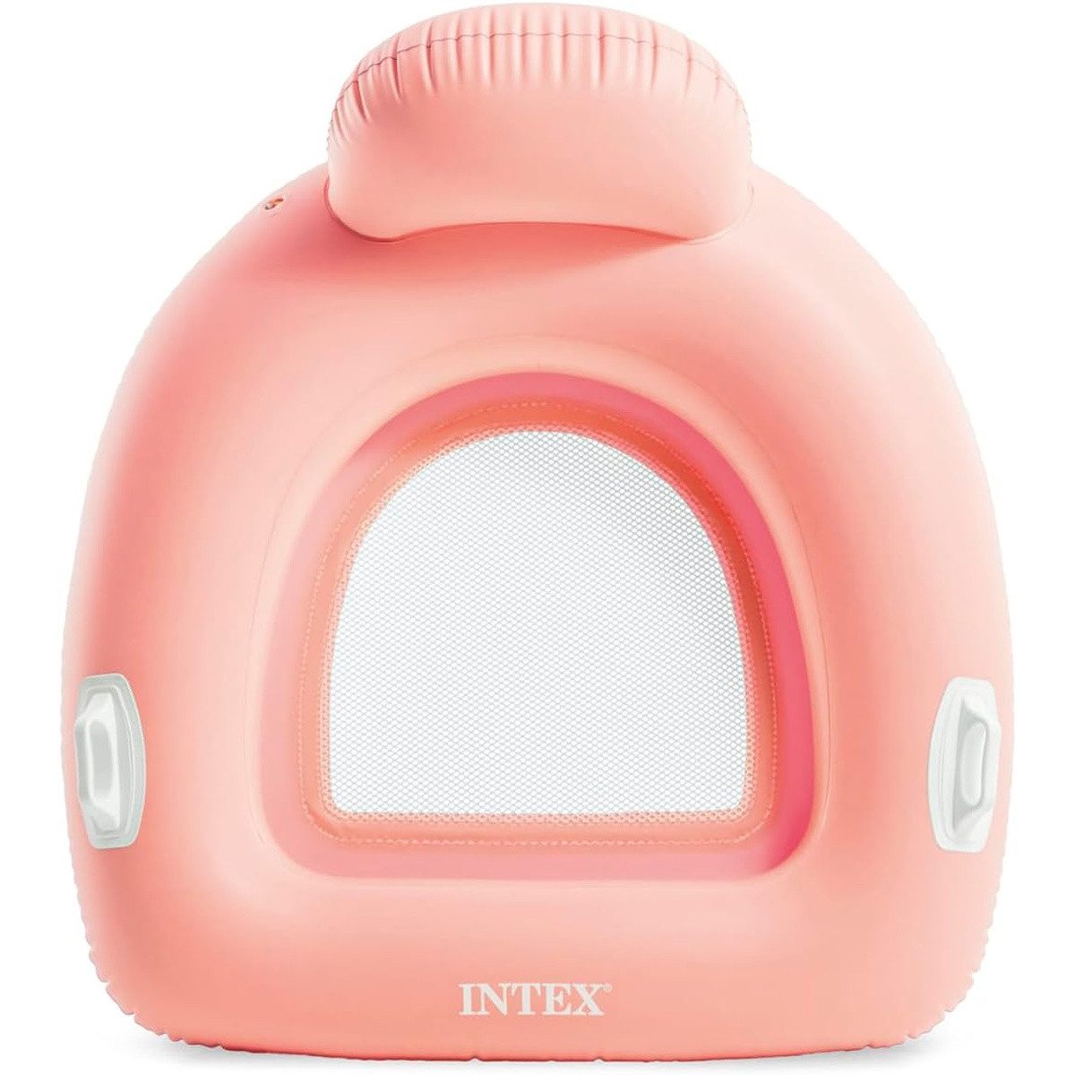 Intex Schwimmsessel Schwimmsessel Pillow Float Lounges 114x107cm, mit Haltegriffen