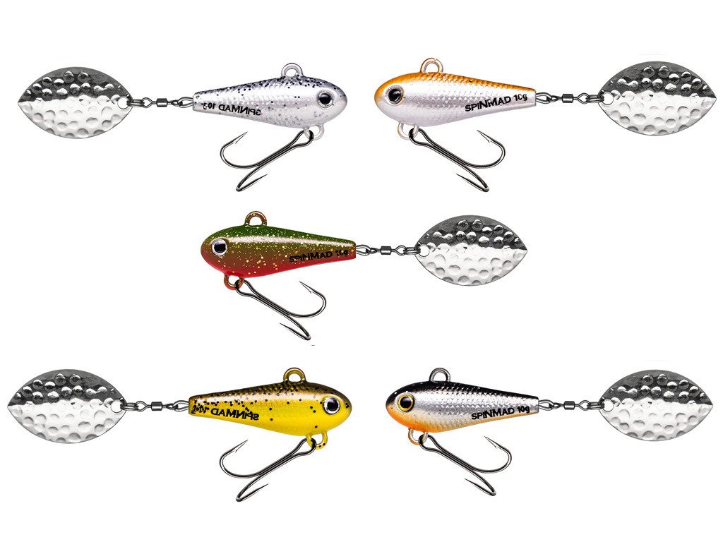 SpinMad Kunstköder SpinMad - Originals 10 g - Starter-Set - klares Wasser, (SpinMad Originals 10 g, 1-St. SpinMad Originals 15 Farben), Effektiver Lauf, Exzellente Verarbeitung