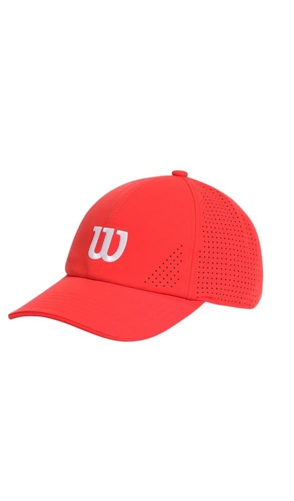 Wilson Baseball Cap Active Perforated Classic (Tenniskappe) rot - 1 Stück