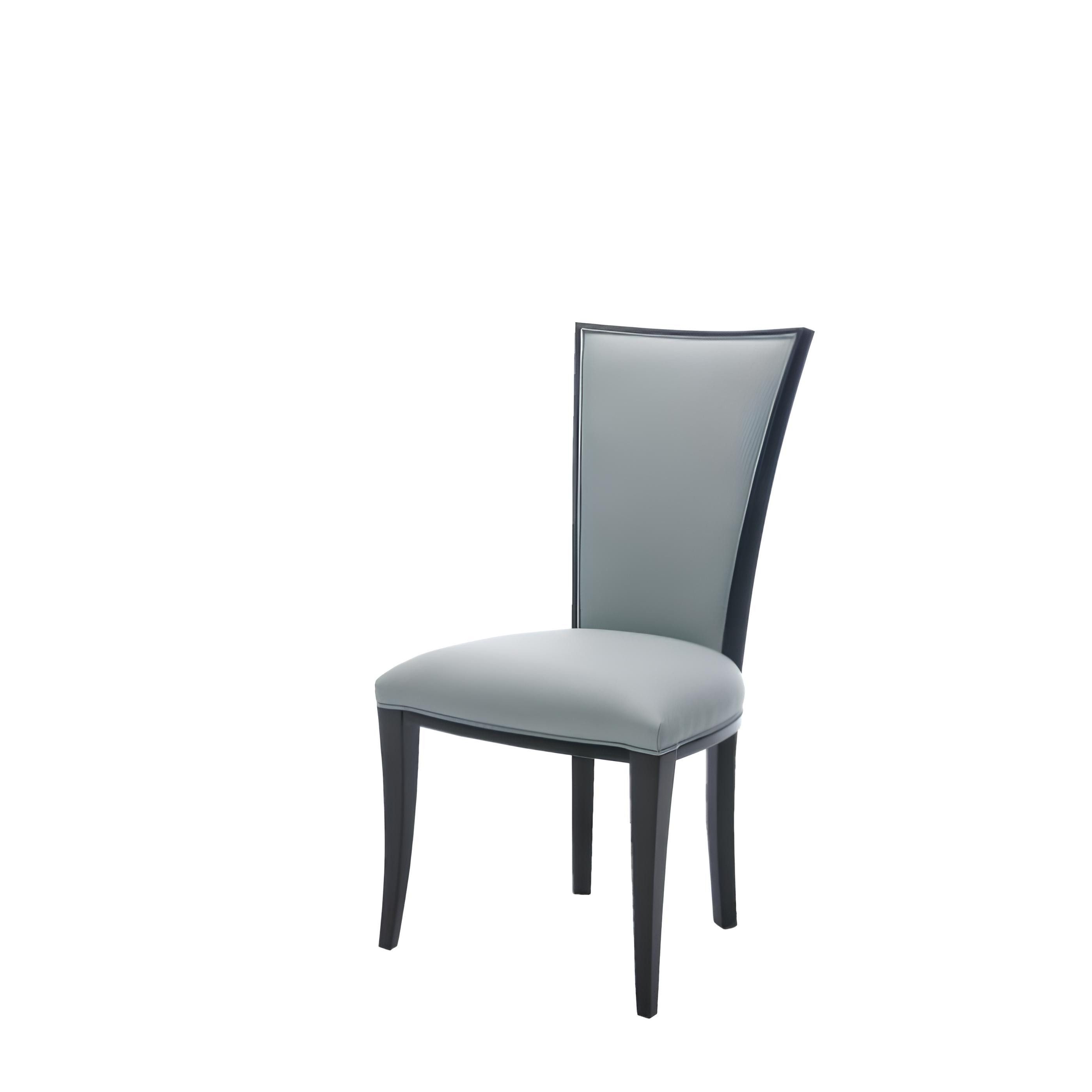 Xlmoebel Sitzgruppe Massivholz-Lehnstühle im modernen Design für das Esszimmer, Hergestellt in Europa