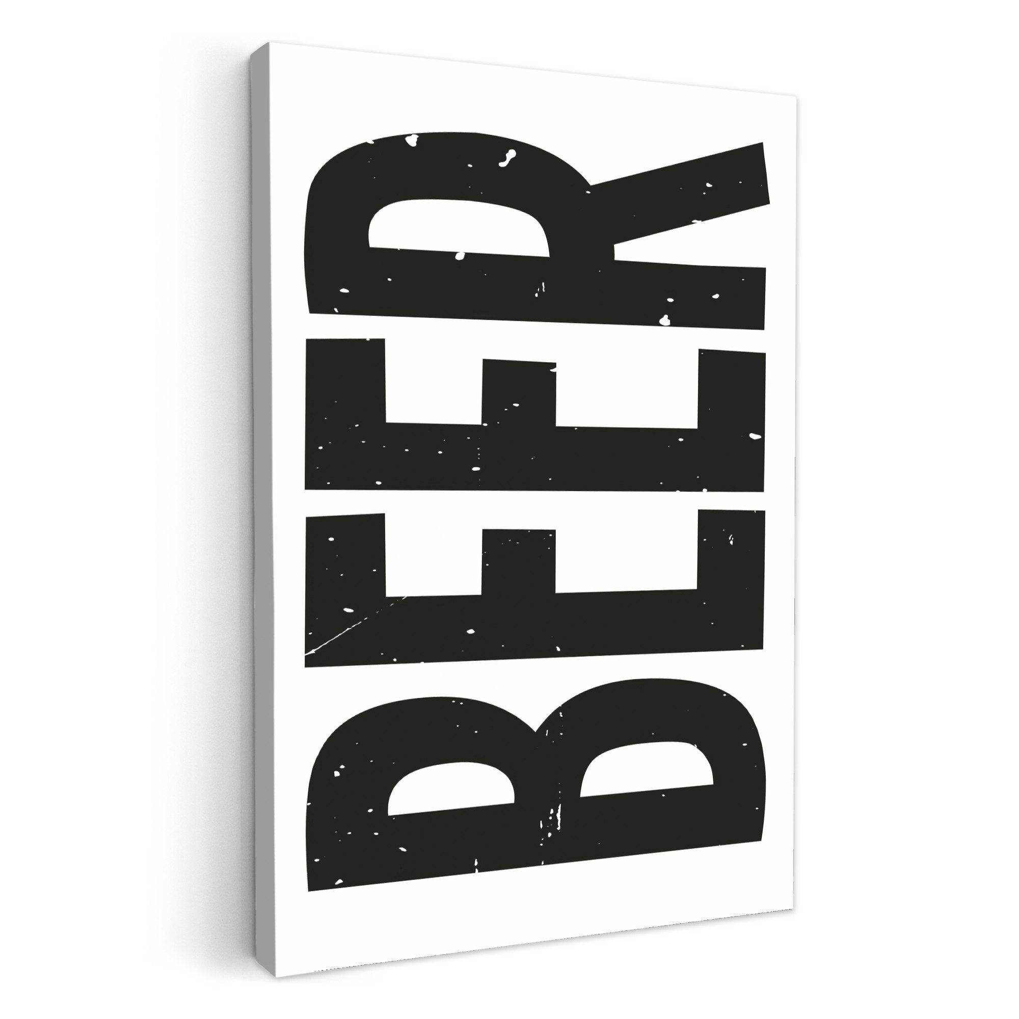 OneMillionCanvasses® Leinwandbild Bier - Japandi - günstig online kaufen