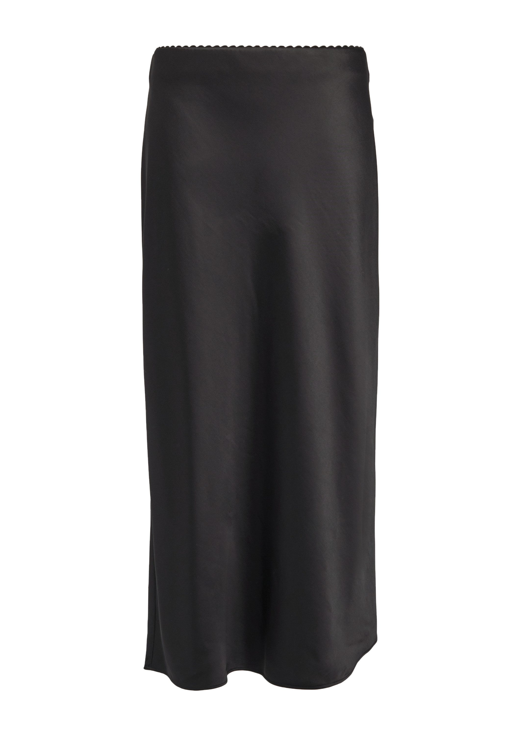 s.Oliver Maxirock Rock Satinrock aus Viskosemix günstig online kaufen