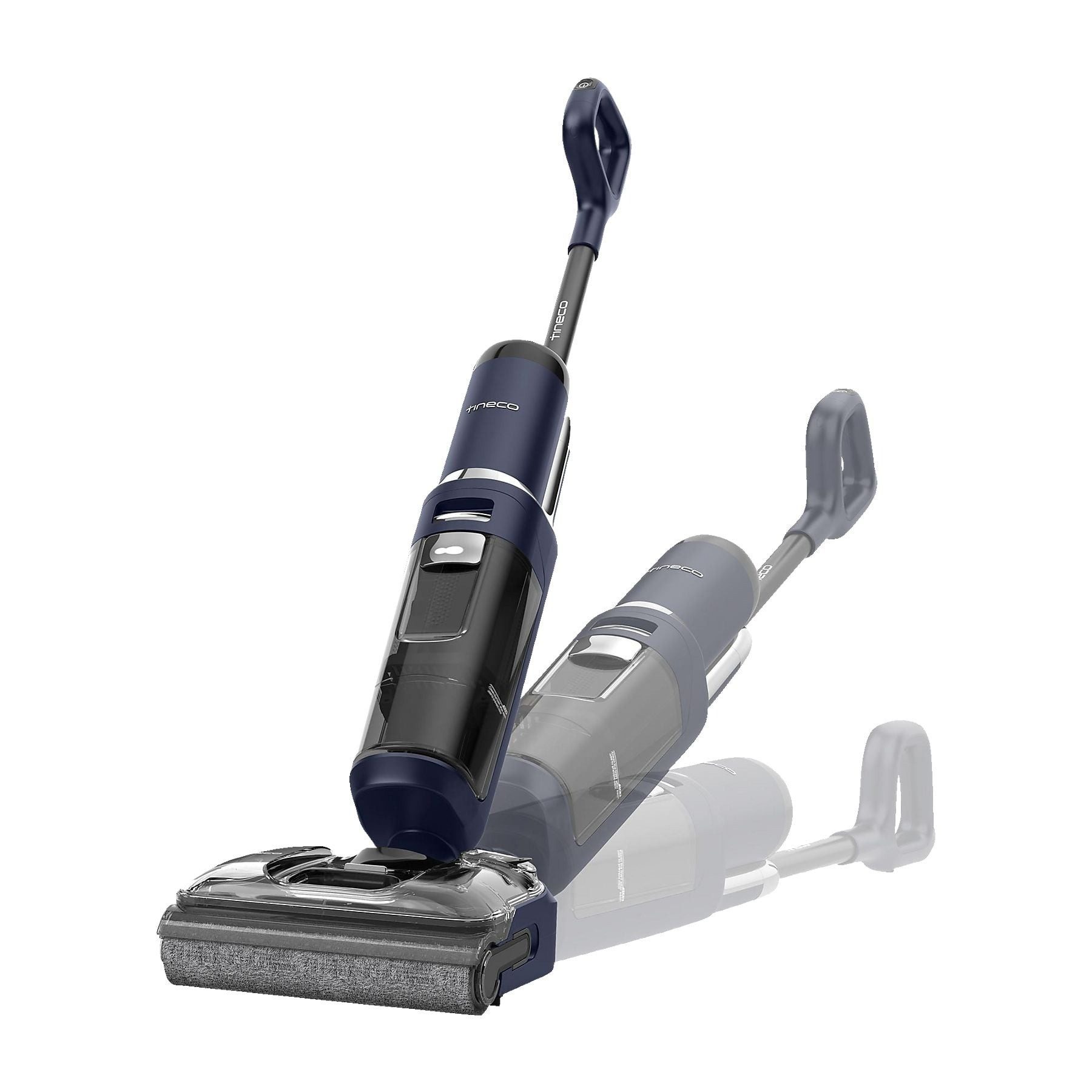 Tineco Nass-Trocken-Akkusauger Floor One S7 Stretch Akku 50min, 230 W, Beutellos Zwei-Tank-System (Frischwasser- und Schmutzwassertank)