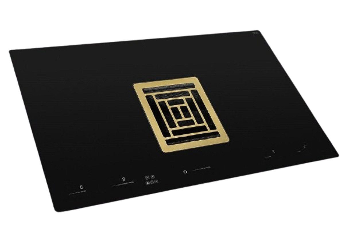 Baumann Induktions-Kochfeld AURICA, 4 Induktionszonen Kochfeld mit Kochfeldabzug