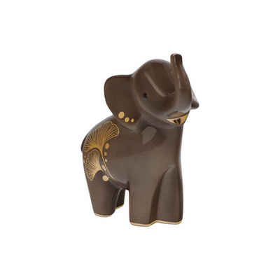 Goebel Dekofigur Elephant, Braun B:15cm H:15.5cm Porzellan