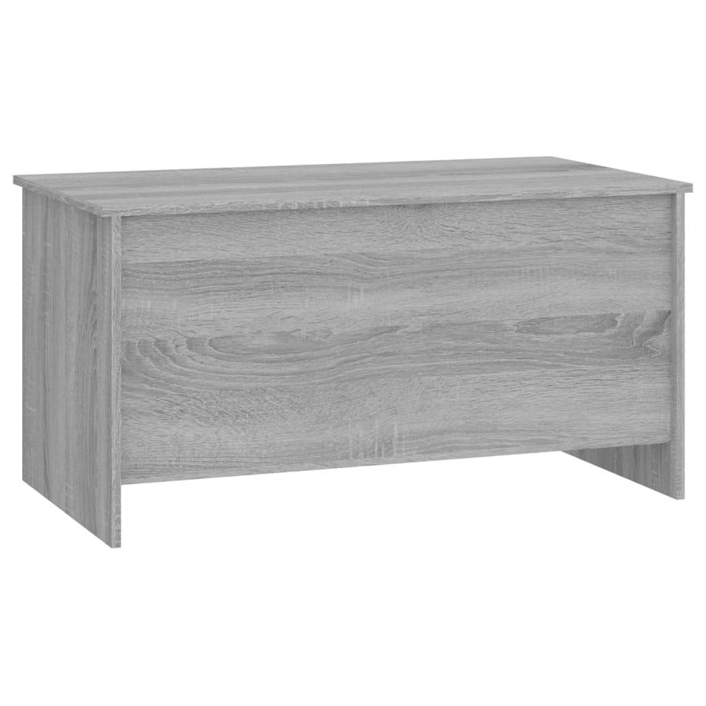 Holzwerkstoff vidaXL Couchtisch | Grau Sonoma Couchtisch cm (1-St) Sonoma Sonoma Grau 102x55,5x52,5 Grau