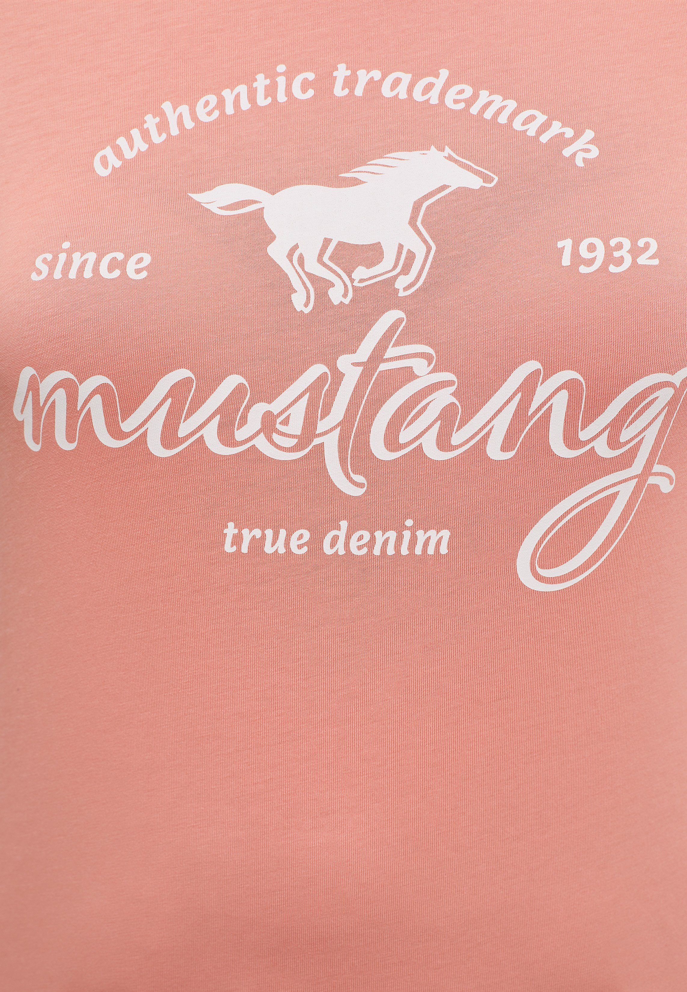 Print MUSTANG Alexia C pink T-Shirt