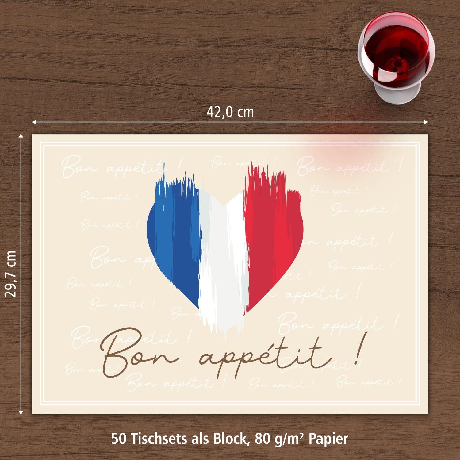 itenga Platzset itenga Tischset FRANKREICH 50 günstig online kaufen