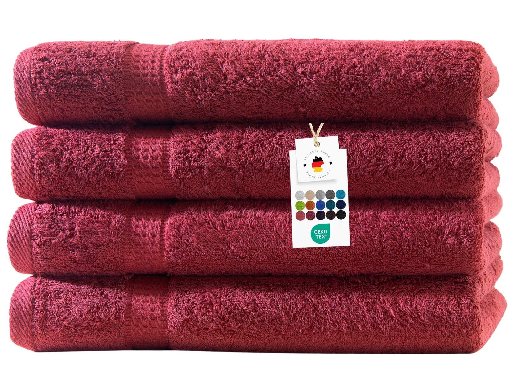 Carpe Sonno Handtuch Set 50x100 cm 100% Baumwolle Handtücher Set 500 g/m2 F günstig online kaufen