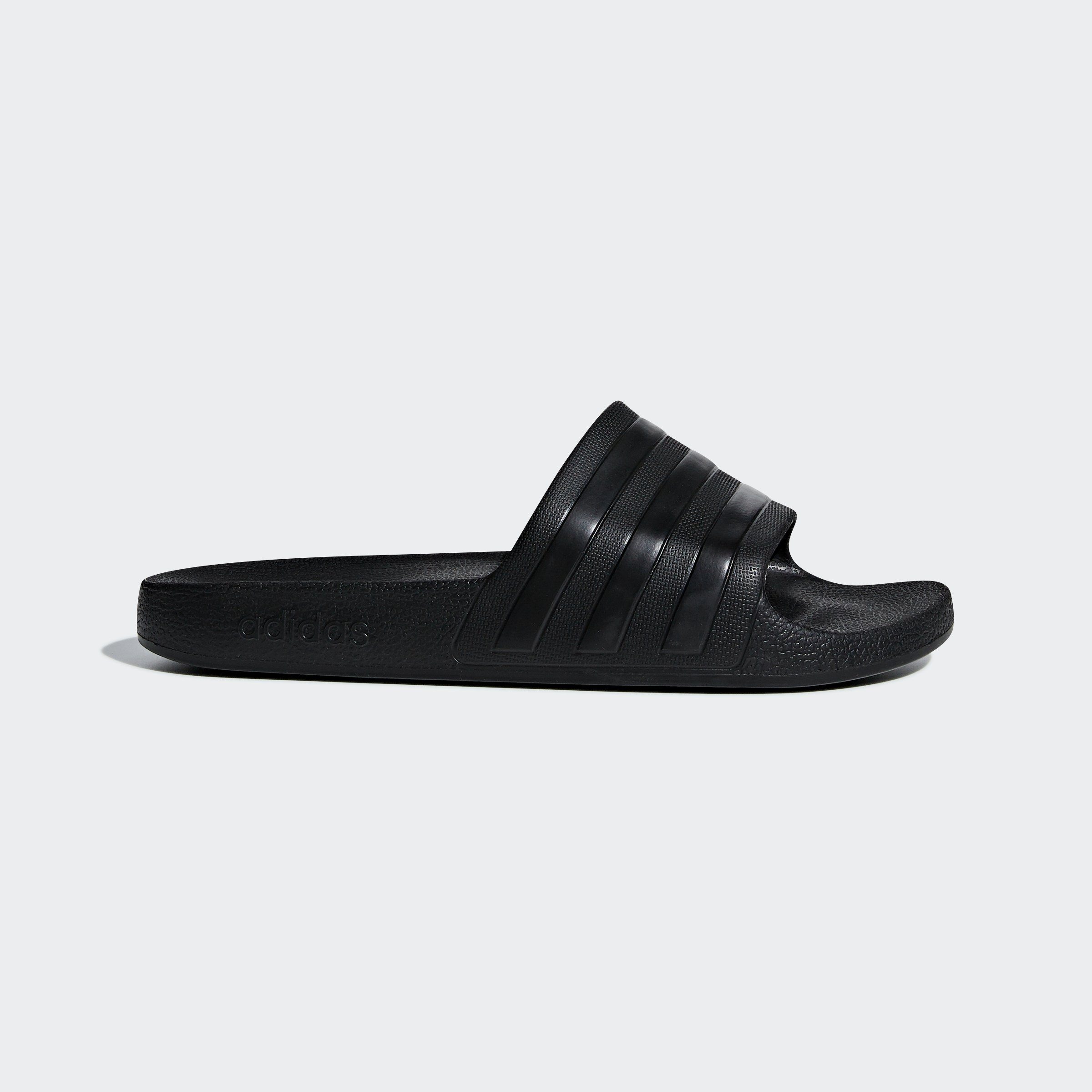 adidas Black Black ADILETTE Core Sportswear Core Black / Badesandale AQUA / Core