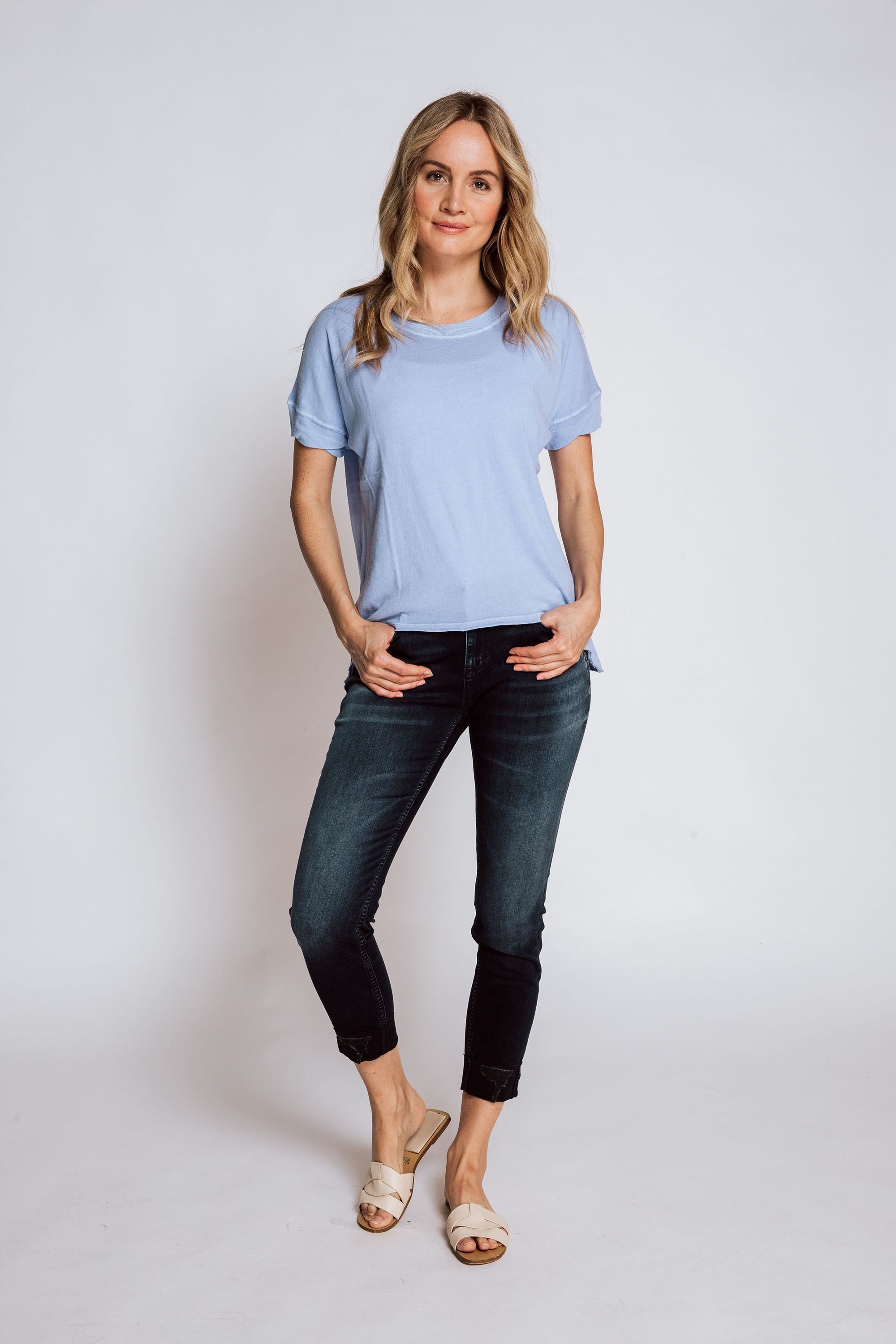 Zhrill T-Shirt T-Shirt ZHRAHEL Blau (0-tlg) günstig online kaufen