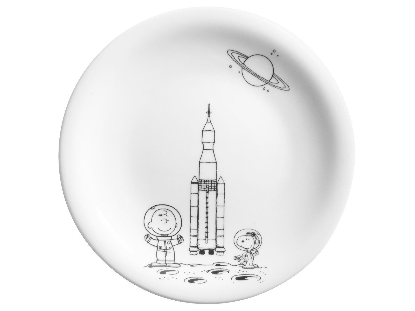 KAHLA Speiseteller Peanuts Space Teller flach 21,5 cm