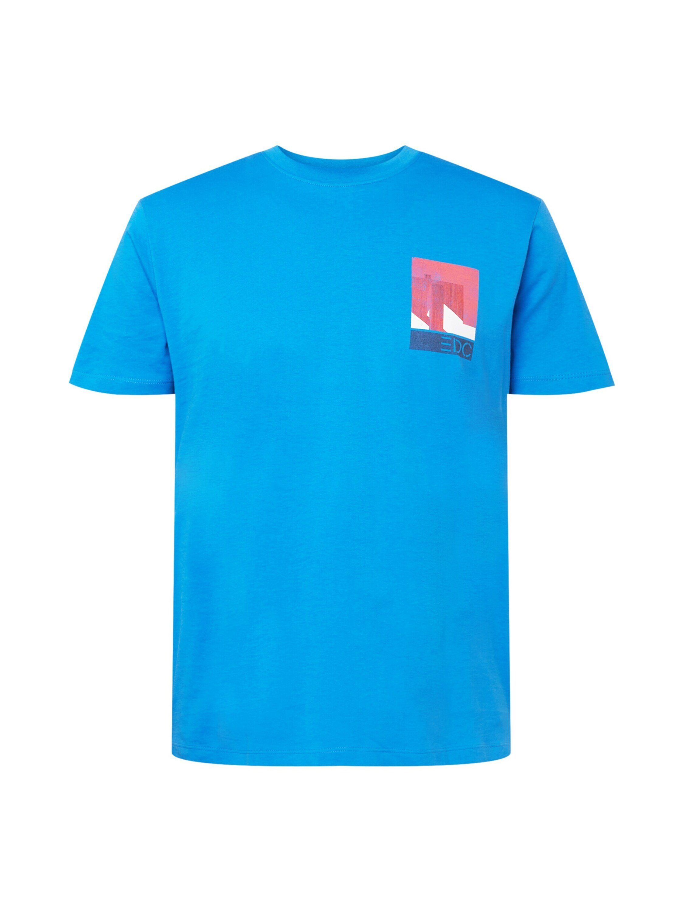 Esprit T-Shirt (1-tlg) bright blue