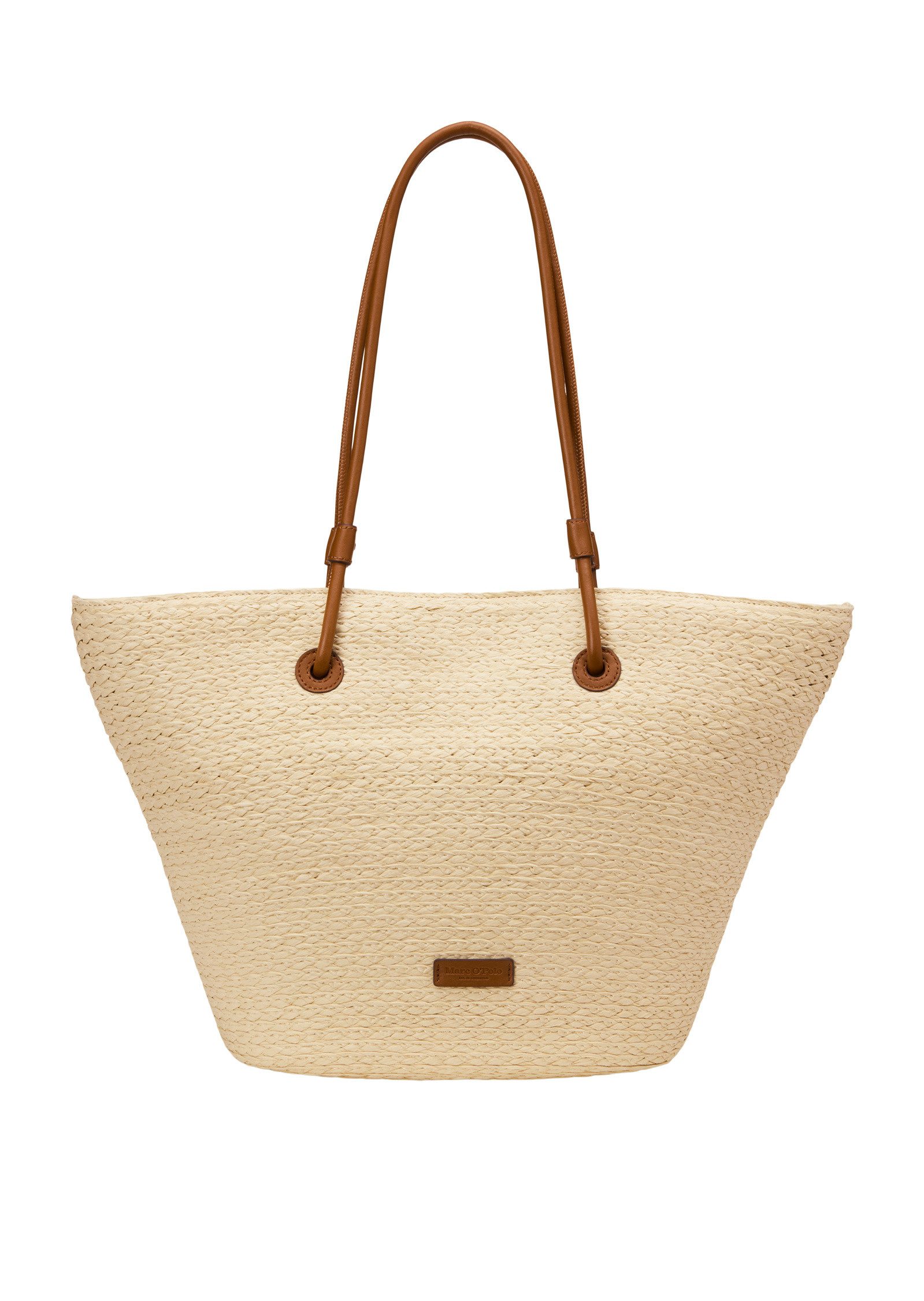 Marc O'Polo Shopper mit edlen Echtleder-Details