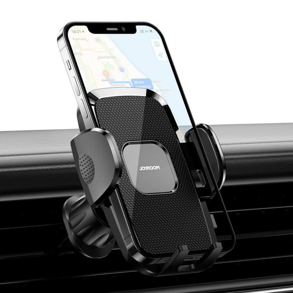 JOYROOM Handy-Halterung JR-ZS259, (bis 6.9 Zoll, Einzelartikel, 360° drehbarer Lüftungsgitterhalter) – Bild 2 von 5