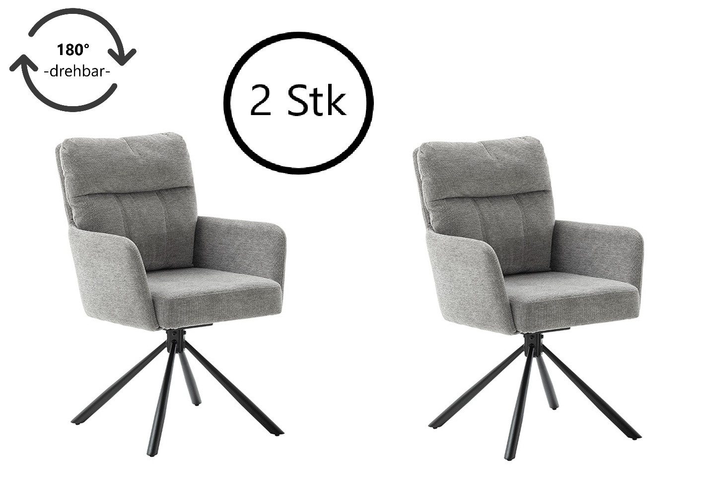 Esszimmerstuhl Urbain / Utica 2er Set