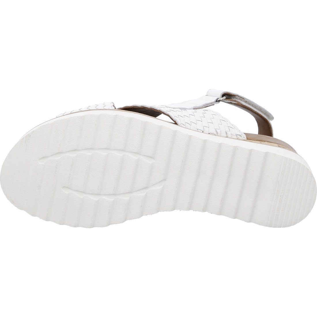 Valencia Ara 045298 Sandalette Leder Ara Sandalette weiß - Damen Schuhe,