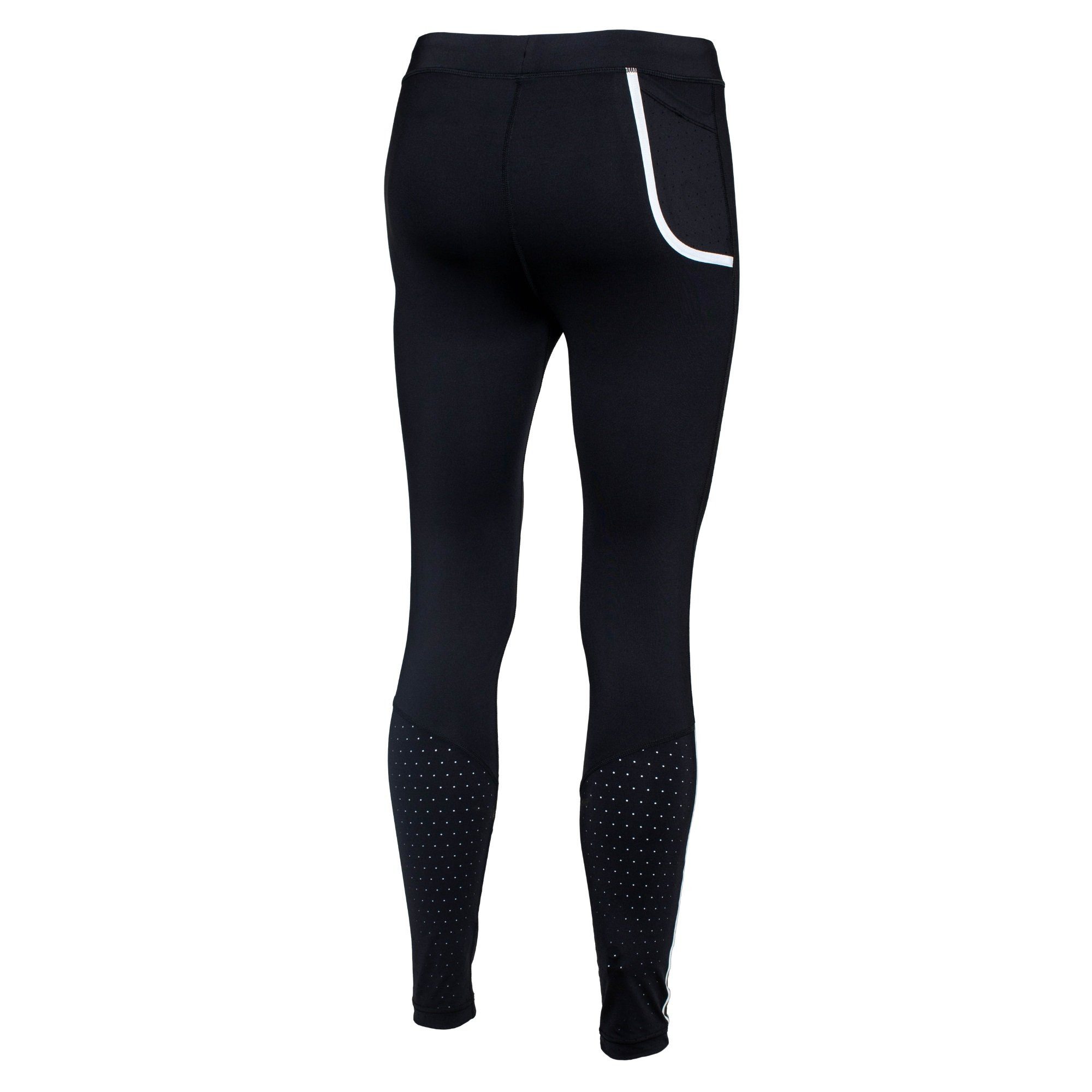 SALMING Laufhose Björkliden Tights (enganliegend) asphaltgrau Herren