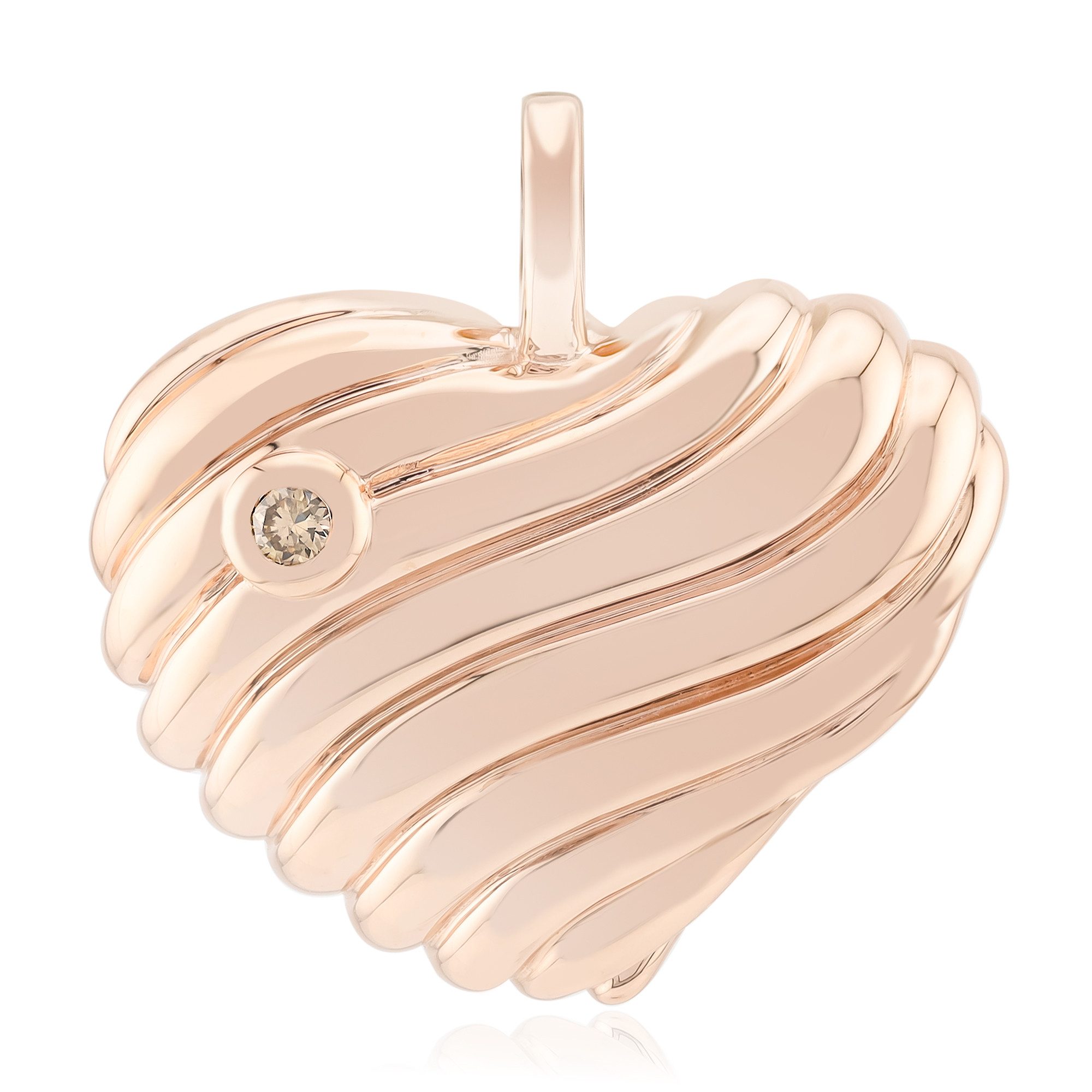 Cavill Kettenanhänger Argyle-Diamant-Roségold-Anhänger (1-tlg)