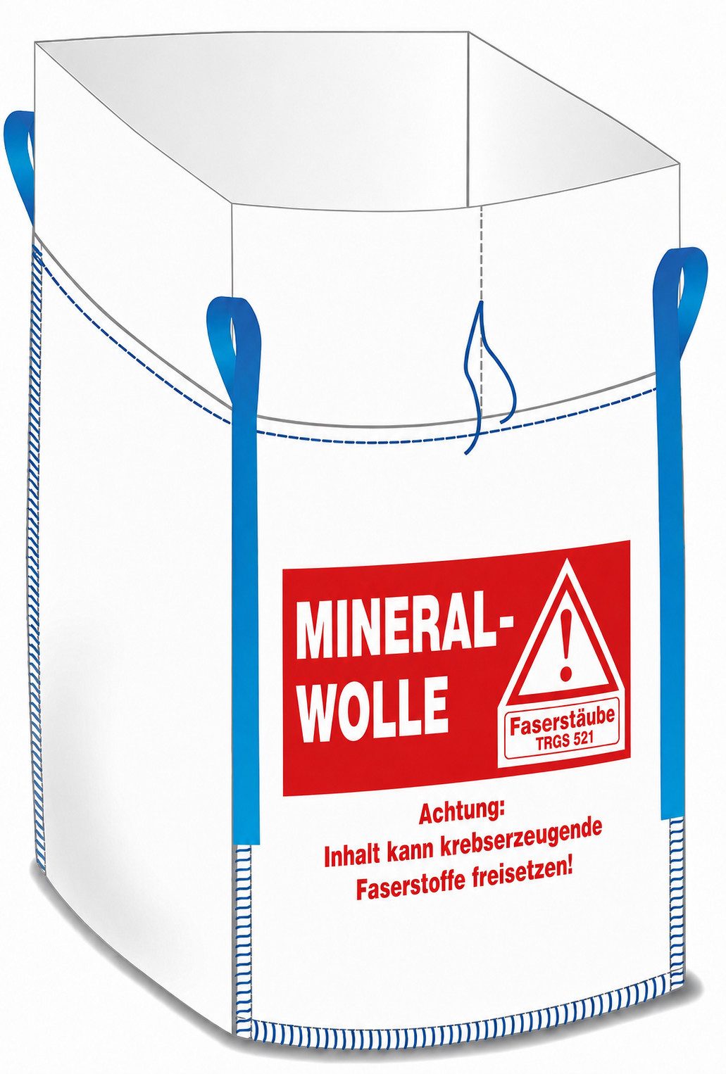 Z-Tex Big Bag Big Bag 90 x 90 x 110 mit Warndruck Mineralwolle