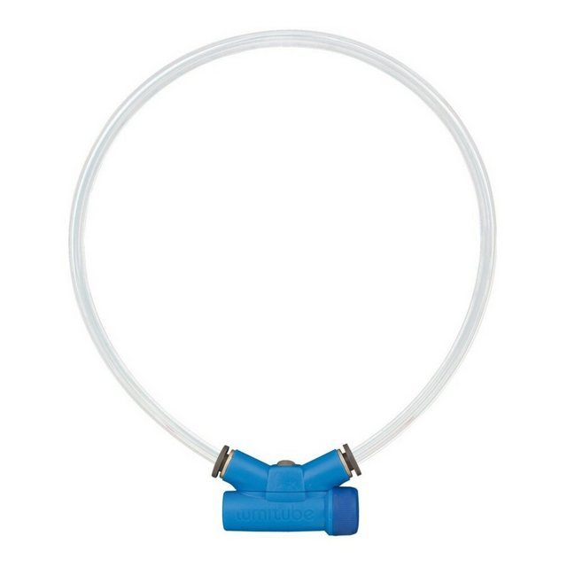 Red Dingo Hunde-Halsband „Hundehalsband Red Dingo Anzeigeleuchte Blau Größe S/L (15-80 cm)“, Kunststoff