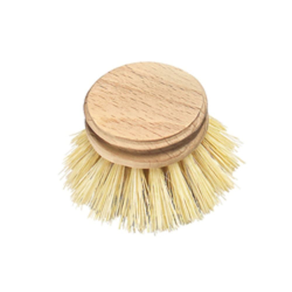 HundB Reinigungsbürste Spülbürste Kopf Ø 6cm, Holz, lose, (Stück, 1-tlg., Spülbürstenkopf), Reinigungsbürste Abwaschbürste Küchenbürste Geschirrbürste