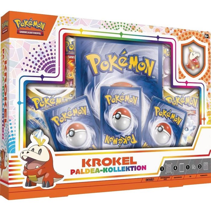 POKÉMON Sammelkarte Pokémon - Krokel Paldea-Kollektion - Preview Box - deutsch