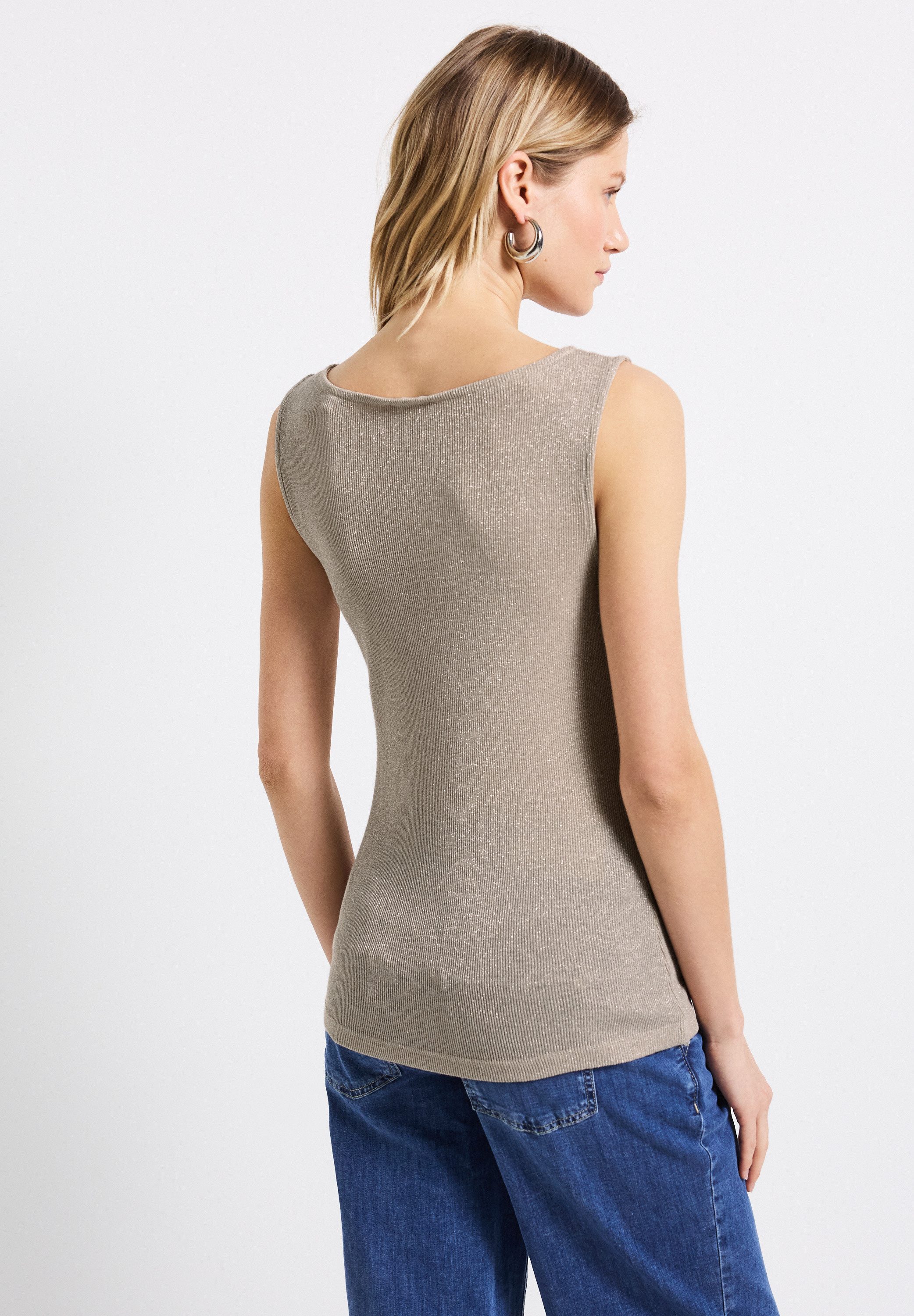 STREET ONE T-Shirt mit U-Boot-Ausschnitt günstig online kaufen