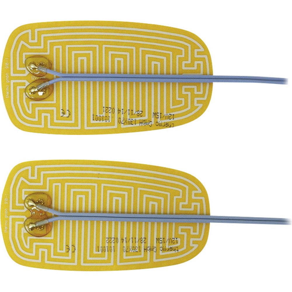 Thermo TECH Heizmatten Thermo TECH Polyester Flächenheizung für PKW-Außenspiegel selbstkleben