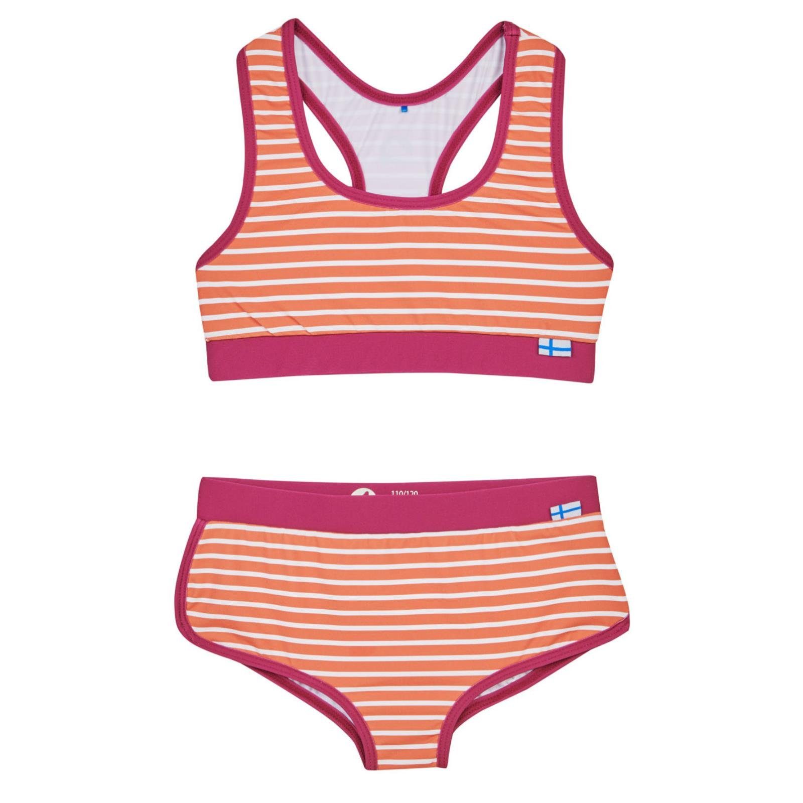 (Set) Finkid Fox/Offwhite Finkid Triangel-Bikini zweiteilig Mädchen Beachwear Bikini Bikini Luoto