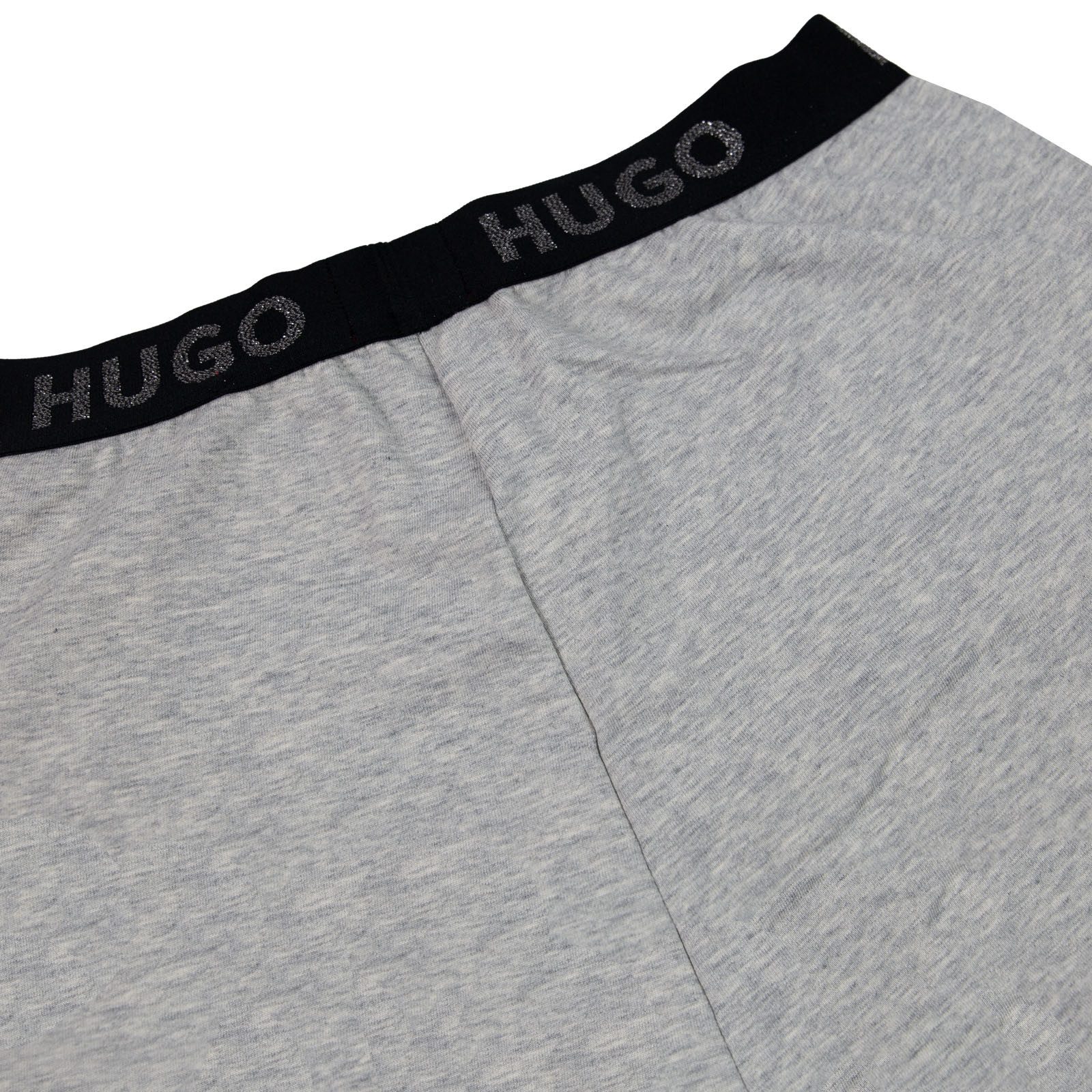 HUGO Jogginghose Sporty Logo Pants mit Logobund in Glitzeroptik günstig online kaufen